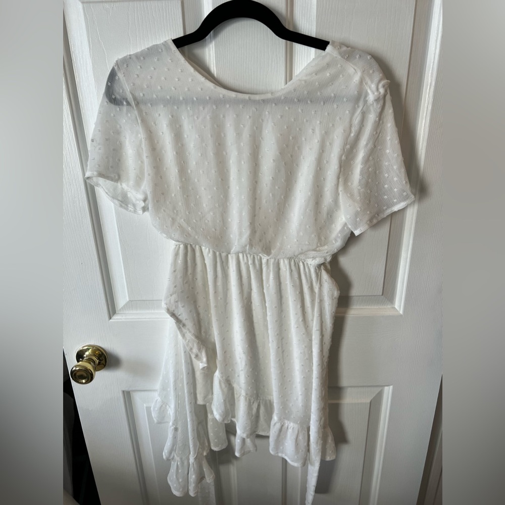 White summer dress